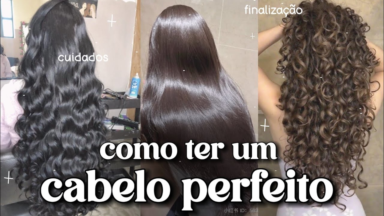 COMO cuidar do CABELO e deix&aacute;-lo PERFEITO e LUXUOSO em casa / cuidados, finaliza&ccedil;&atilde;o produtos  