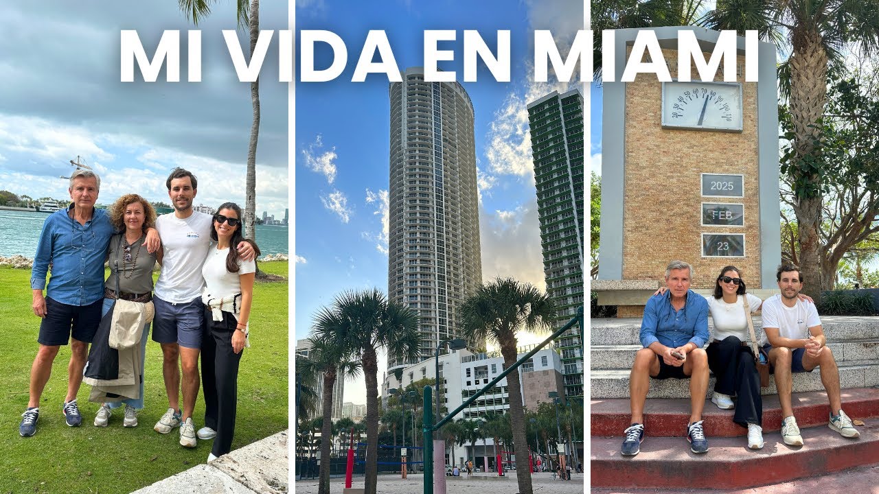 ¡Mis suegros en Miami! ☀️ ¿Cómo es la convivencia durante 12 días? + Haul de Marshalls vlog 😃