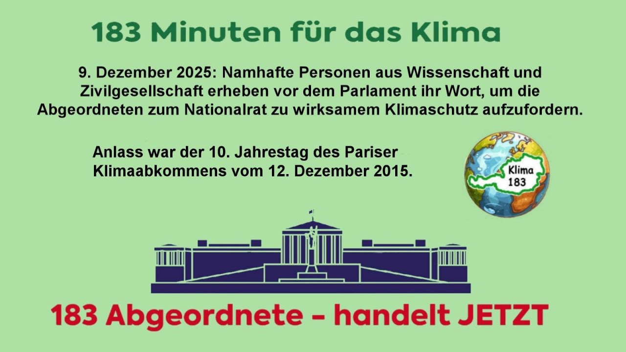 183 Minuten für das Klima (09.12.2025), Rede Martin Brait (volle Länge)