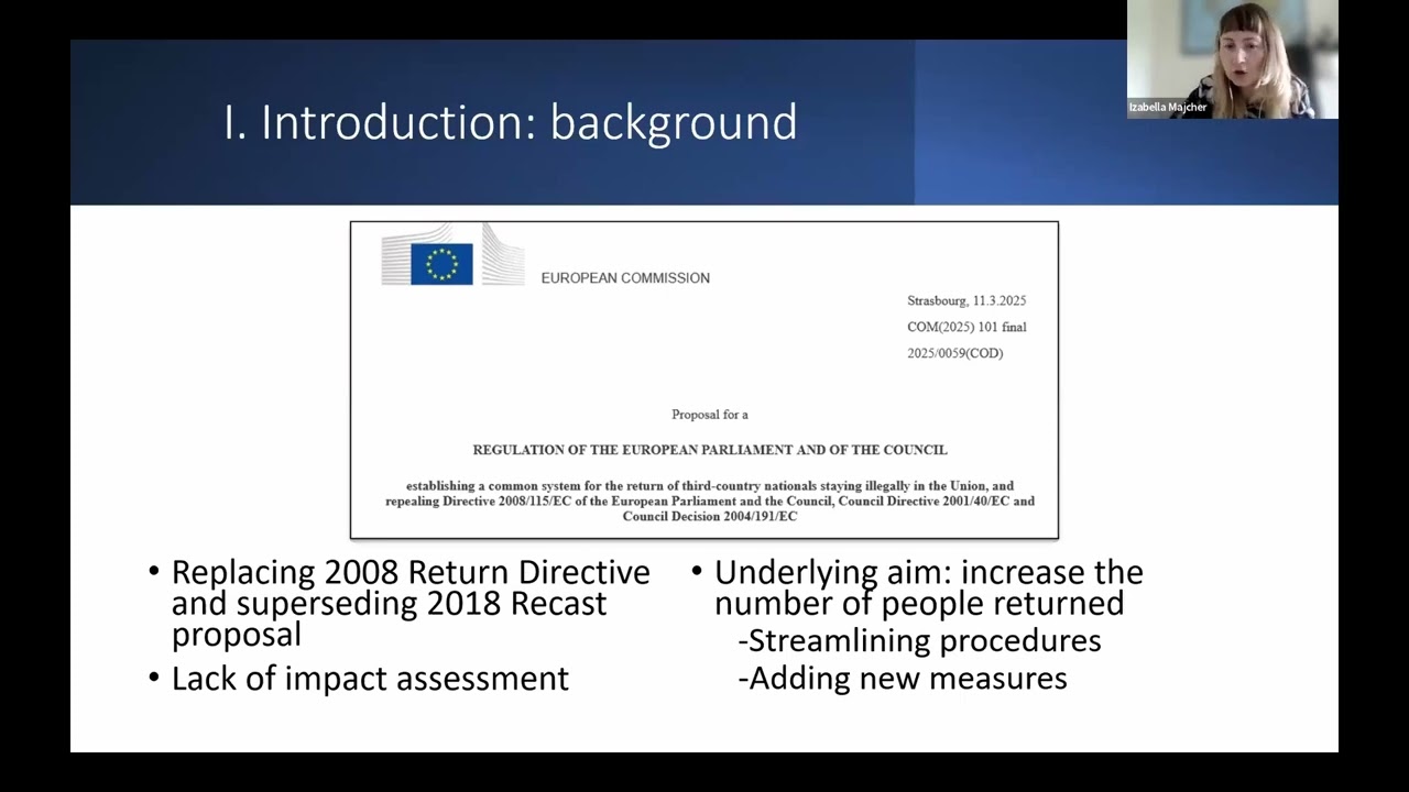 Webinar CeBaM #34: Nowe rozporządzenie UE w sprawie powrotów w świetle wyników badań empirycznych