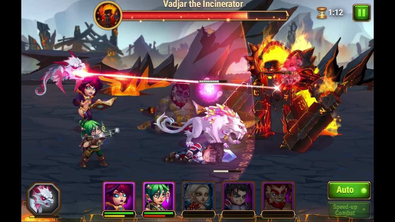 Hero Wars | Outland | Strategy for High Level Fiery Abyss