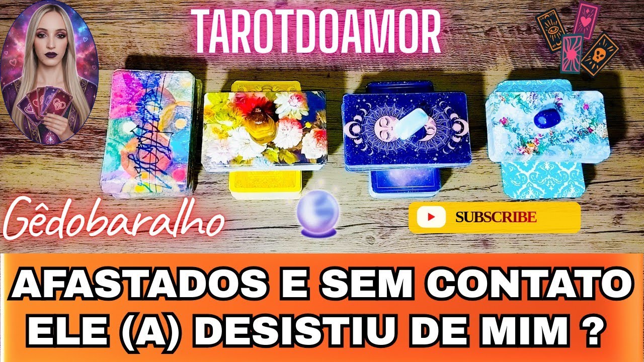 💥💔AFASTADOS E SEM CONTATO , ELE(a) DESISTIU DE MIM ? , TUDO QUE VOC&Ecirc; PRECISA SABER URGENTE 🤯🔮