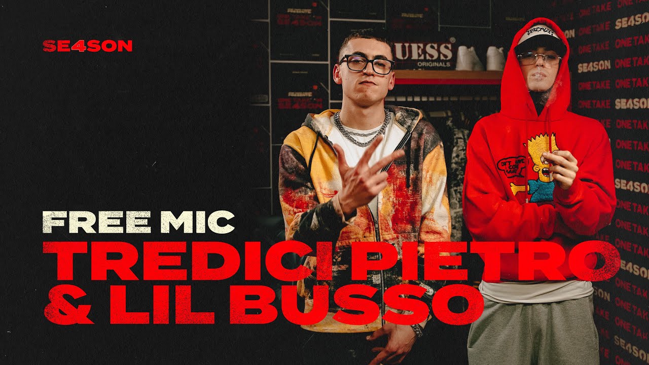 Tredici Pietro & Lil Busso // One Take Free Mic - Season 4
