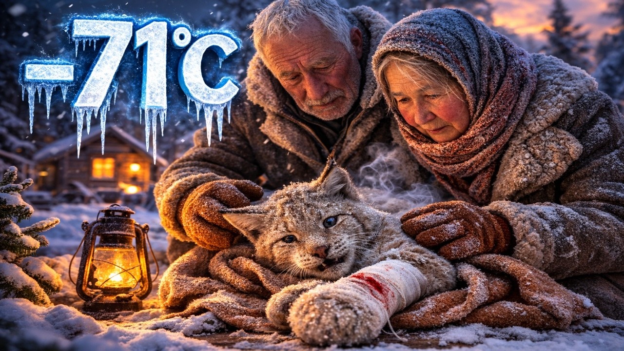🐈 Rescuing a Lynx Kitten in -71°C Weather Family Returns Home