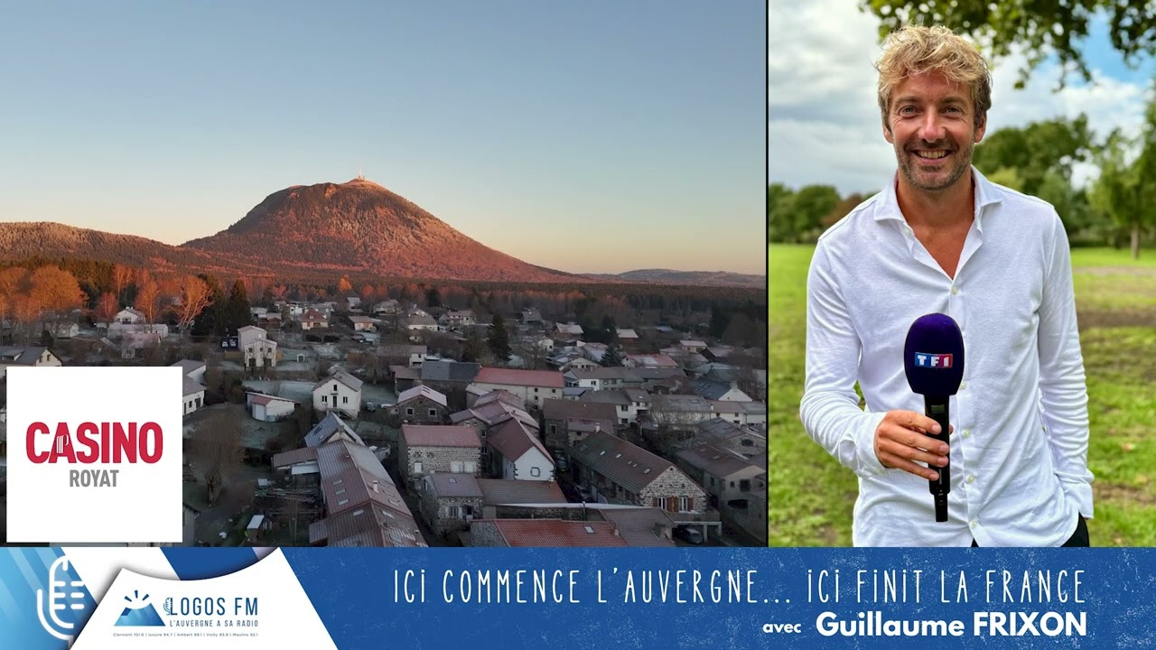 Ici commence l'Auvergne, ici finit la France- Guillaume Frixon Logos FM Froid et paysages auvergnats