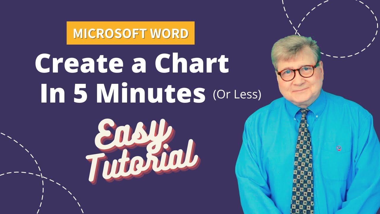 How to Create a Chart in Word - EASY Tutorial