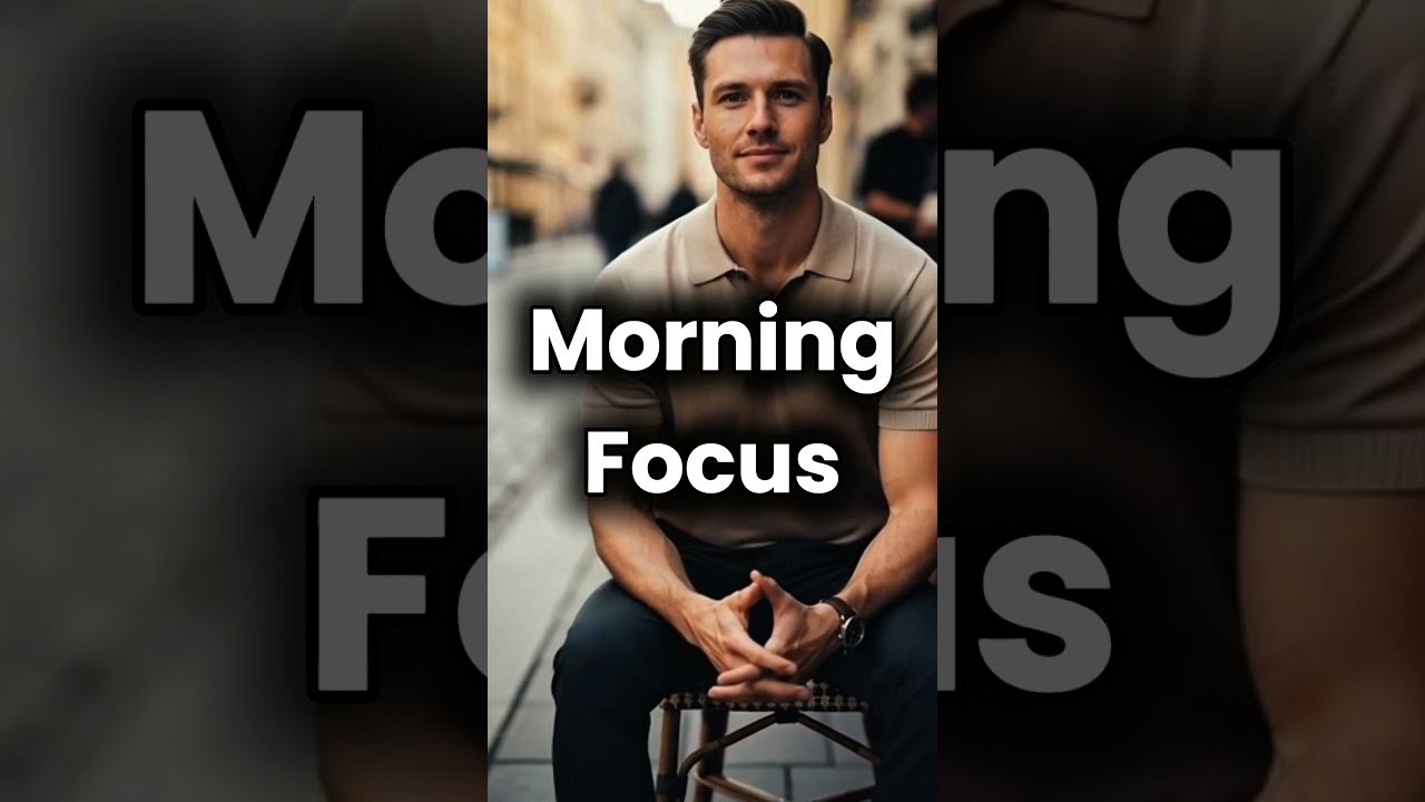 Morning Focus #bodylanguage #motivation #calmconfidence #inspiration