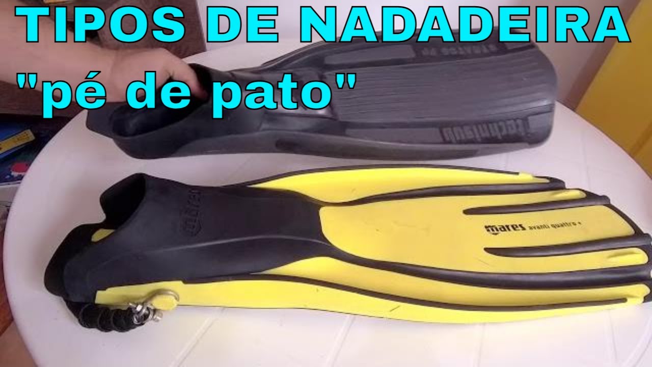 🌊🤿🎥 Tipos de Nadadeiras - Escolhendo o 