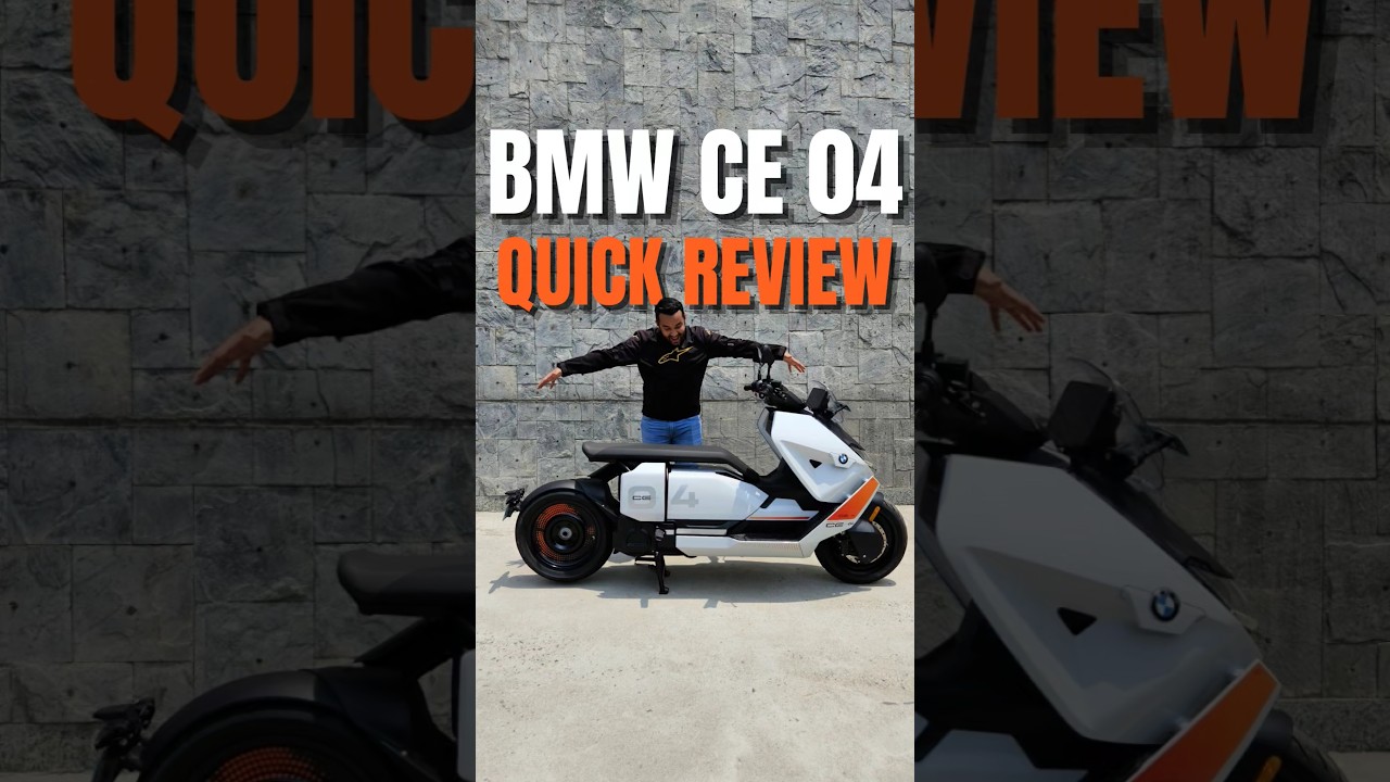 BMW CE 04 quick review