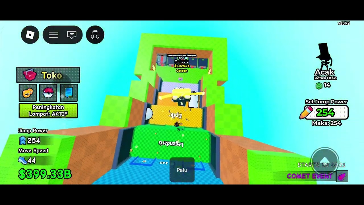 Main game lagi gusy