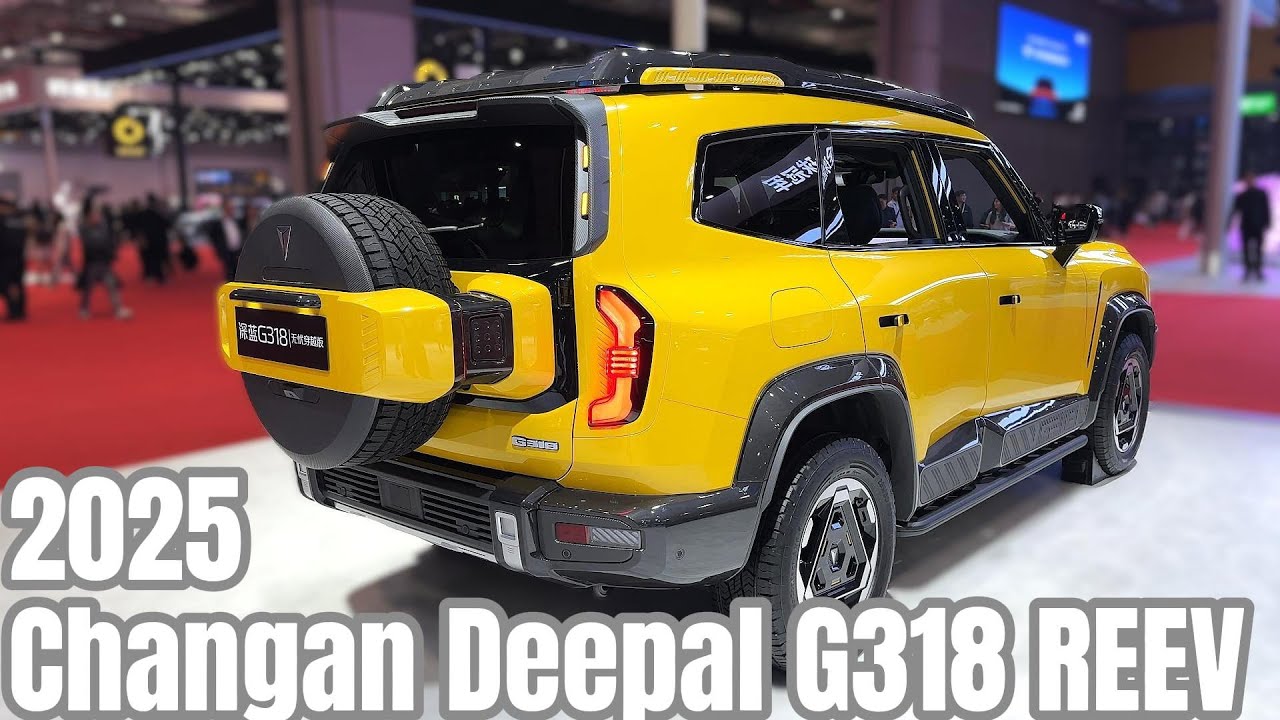 2025 Changan Deepal G318 REEV Stress-Free Crossing Edition Walkaround—Shanghai Auto Show 2025 | 4K