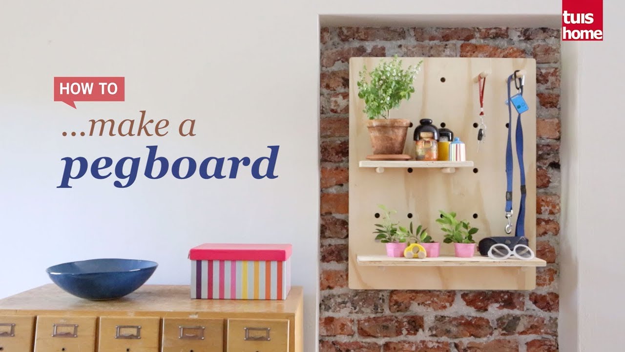 How to make a pegboard