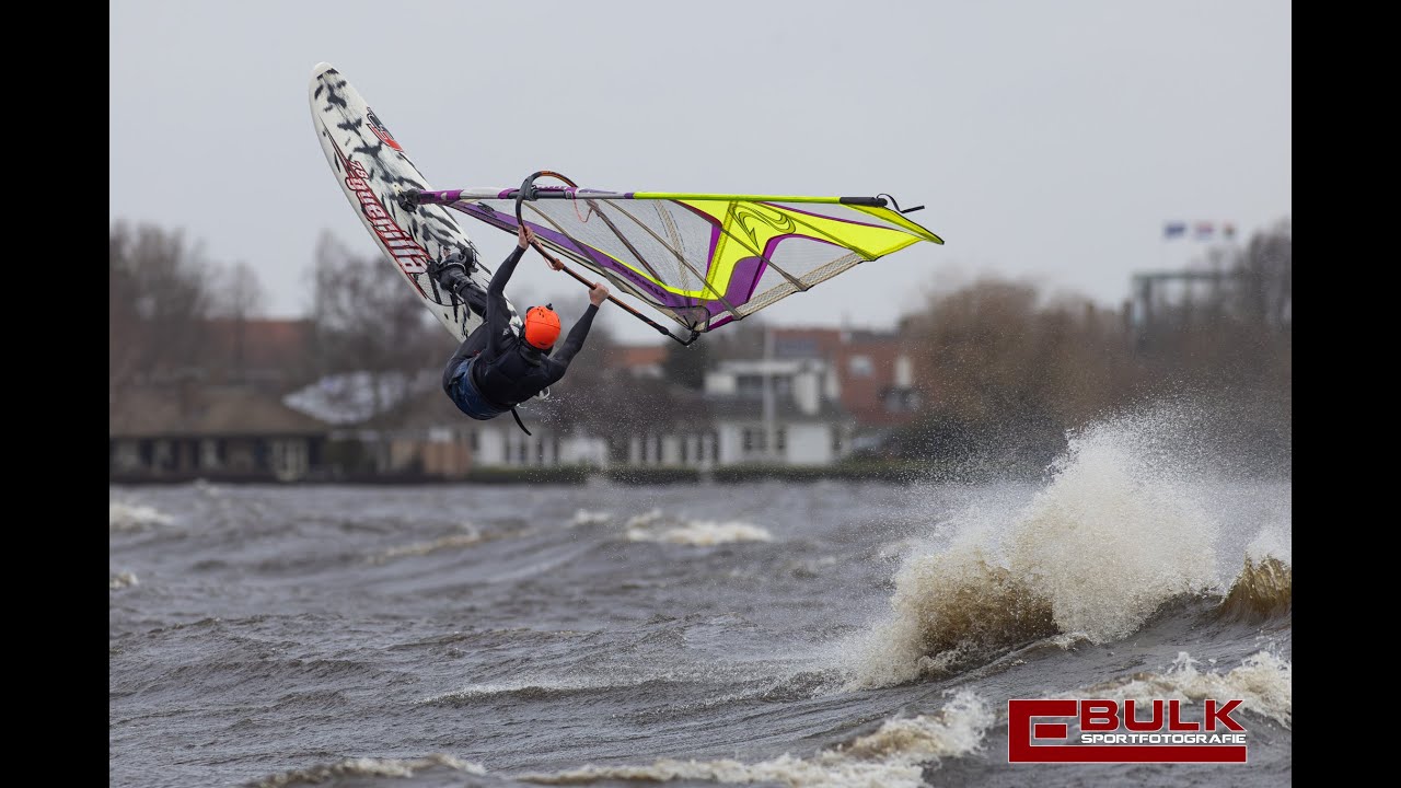 Windsurfen Aalsmeer 6 februari 2024