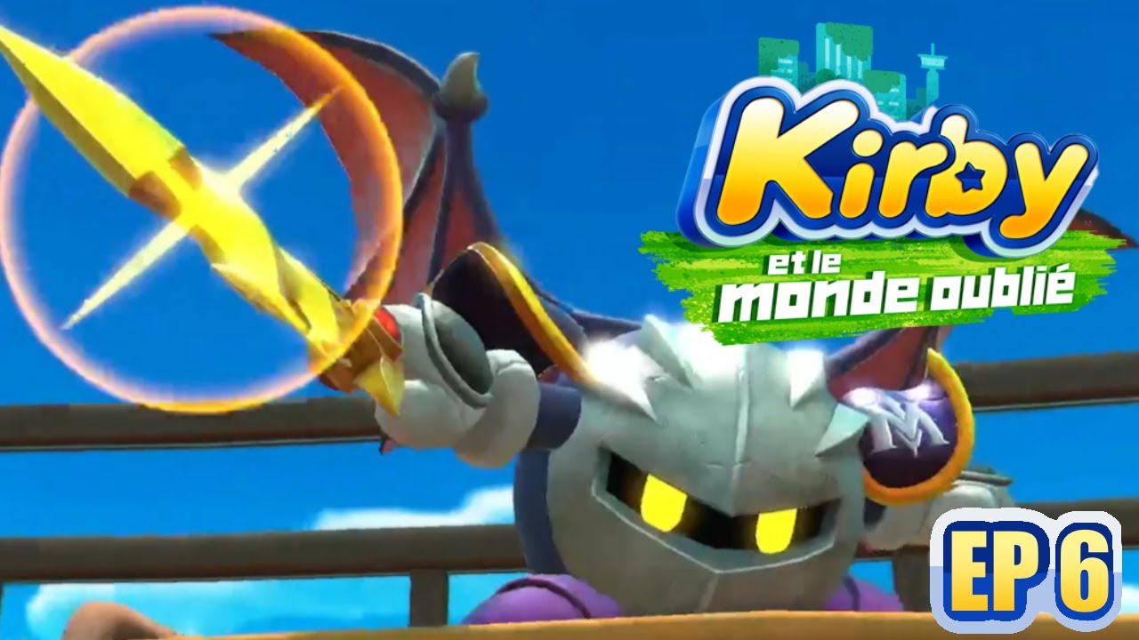 META KNIGHT !! -Ep 6 Kirby et le monde oublié -- Monde 3 Partie 2
