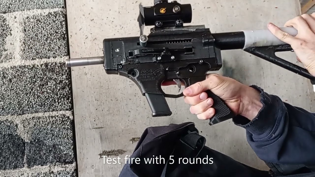 FGC-9 Test fire, zeroing, ejector destroyed