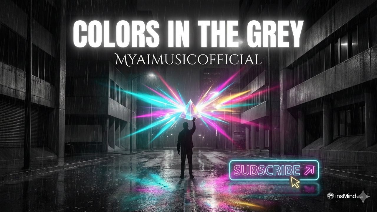 THE COLORS IN THE GREY 🎨 (Uplifting Piano Rock) | Official Audio