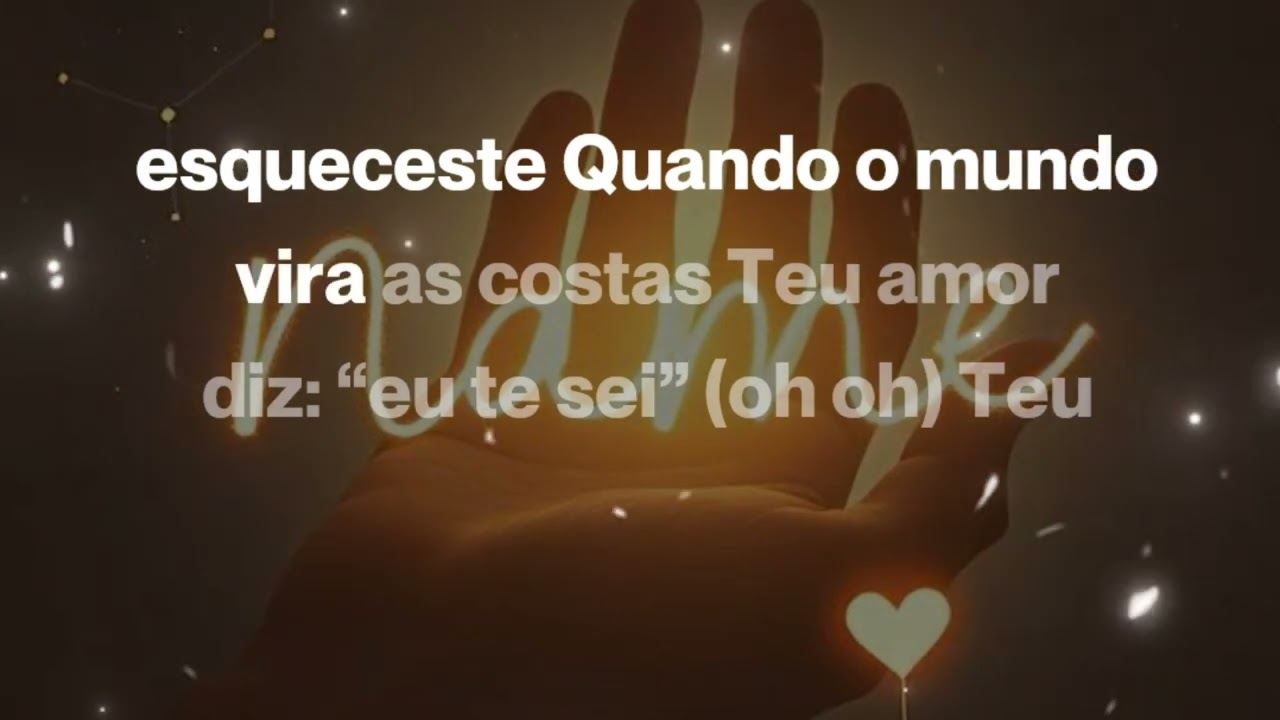 Teu amor diz 