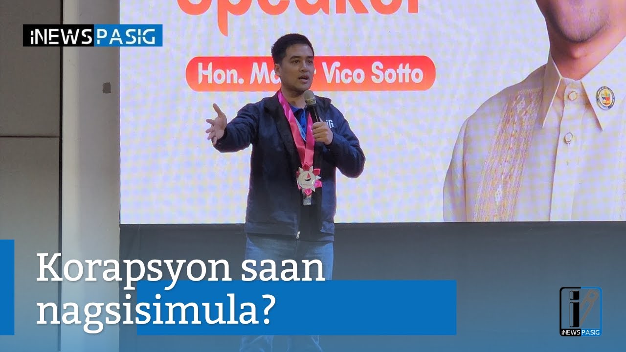 Mayor Vico Sotto: “Malaking Korapsyon, Nagsisimula sa Maliit”