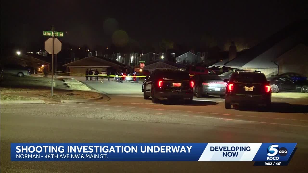 Three taken to hospital after shooting in Norman