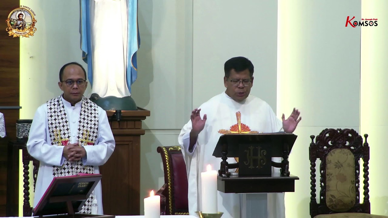 MISA HARIAN - GEREJA ST. JUSUP, PATI - SABTU, 24 JANUARI 2026 pkl 05.30 WIB