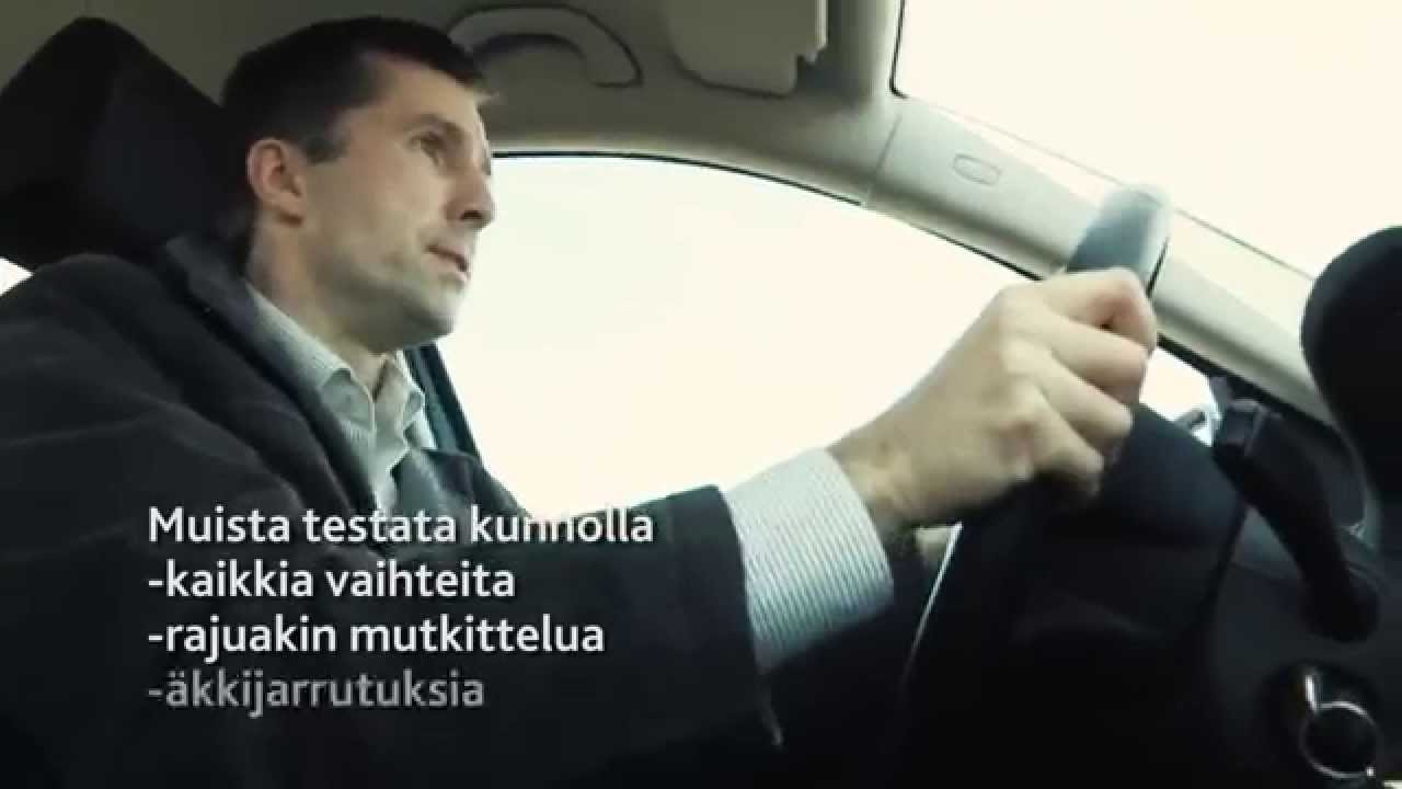 K&auml;ytetyn auton tarkastus, asiantuntijan vinkit
