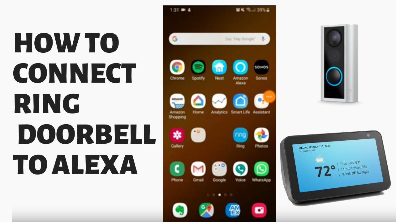 How To Connect Ring Doorbell To Alexa