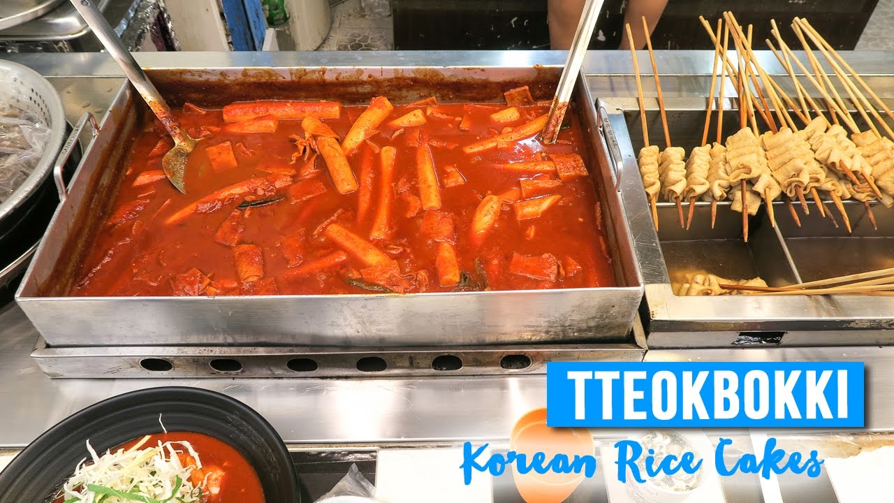 Tteokbokki in Seoul ● Korean Rice Cakes