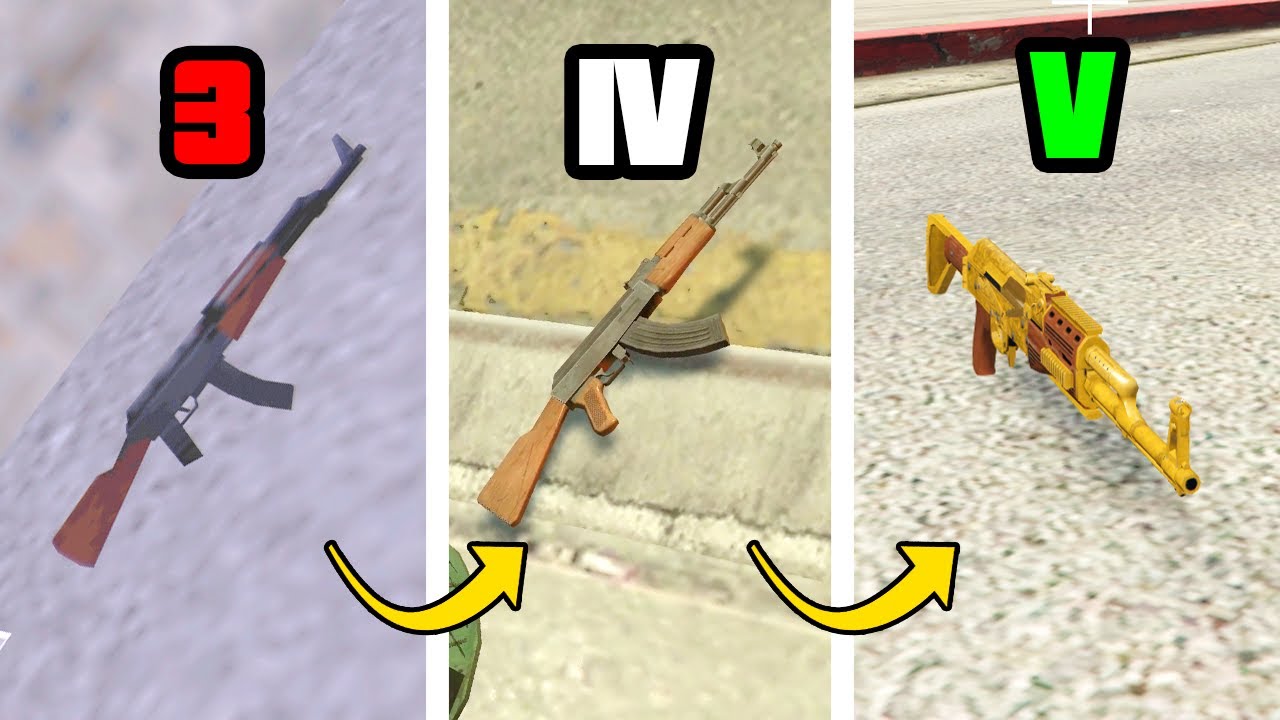 АК-47 в GTA (Evolution)