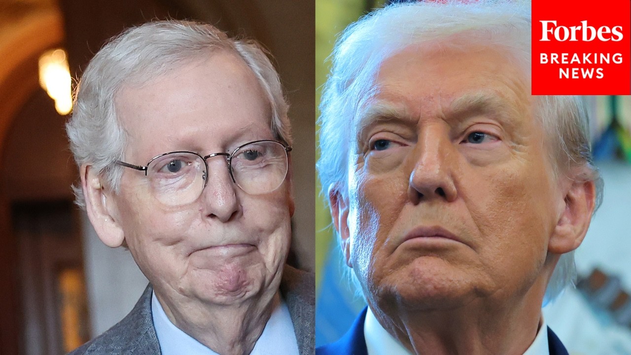 Mitch McConnell Urges No Vote On War Powers Act, Defends President's Authority To Conduct Strikes