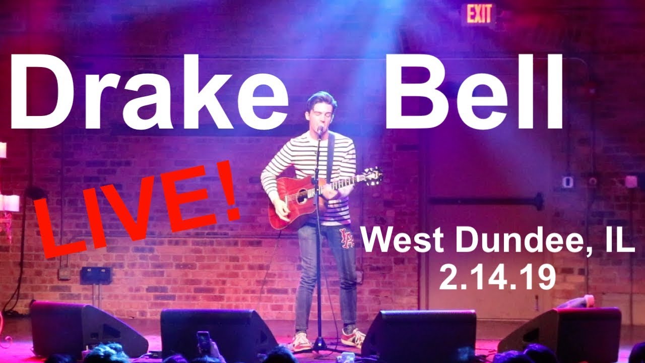 Drake Bell (LIVE) Fuego Lento, Found A Way, Gucci Gang, Blackbird & More in West Dundee, IL 2.14.19