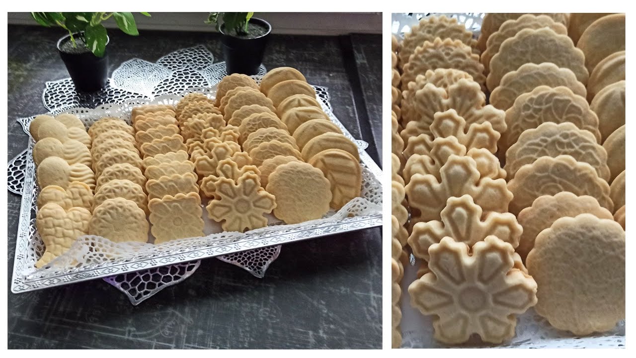 Biscuits sans beurre 🥰حلوة دواز اتاي اقتصادية بدون زبدة و سهلة التحضير