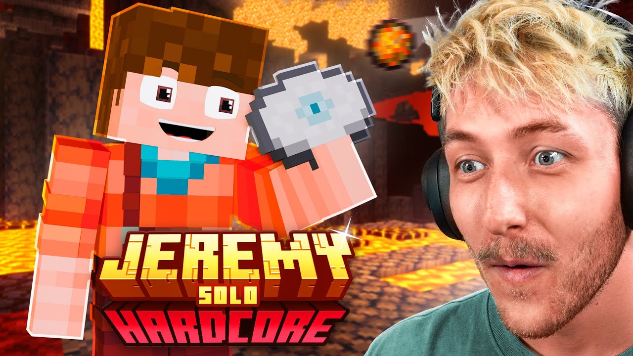 De GHAST Music Disk.. is sick.. - Minecraft Solo Hardcore #54