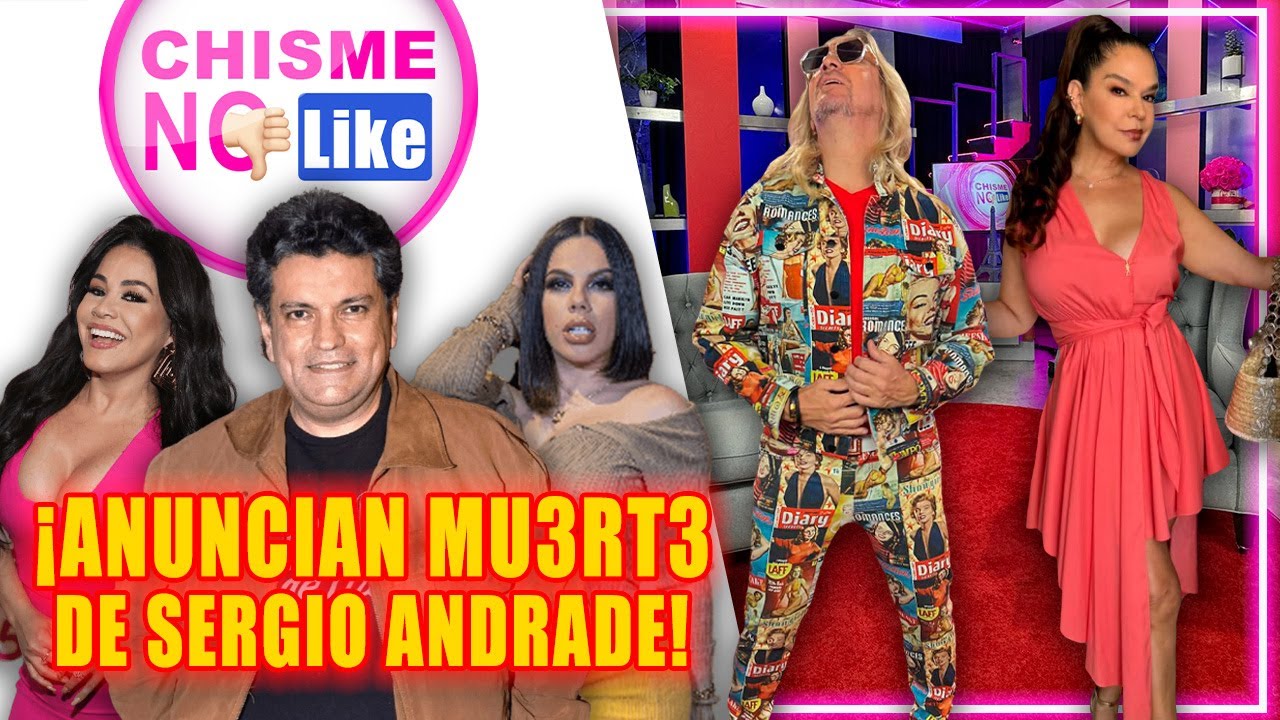 SERGIO ANDRADE FAMILIA ANUNCIA SU FALLECIMIENTO/ CAROLINA SANDOVAL DEMANDADA X AMEX X FALTA DE PAGO