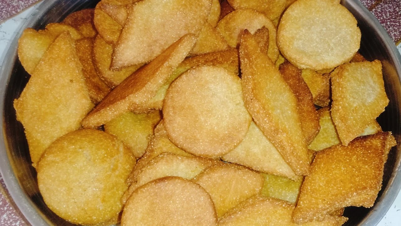 Bilkul khasta kurkure Puri or sakarpare banane ka tarika खस्ता बिस्कुट रेसिपी 