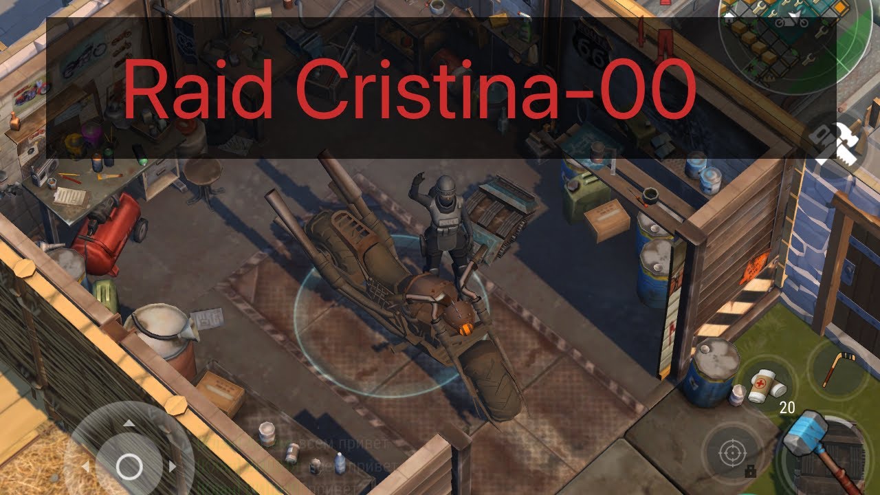 Raid Cristina-00 ldoe v1.16.5 (last day on earth) no c4