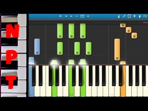 Nicki Minaj - Pills N Potions - Piano Tutorial - How to play - Synthesia
