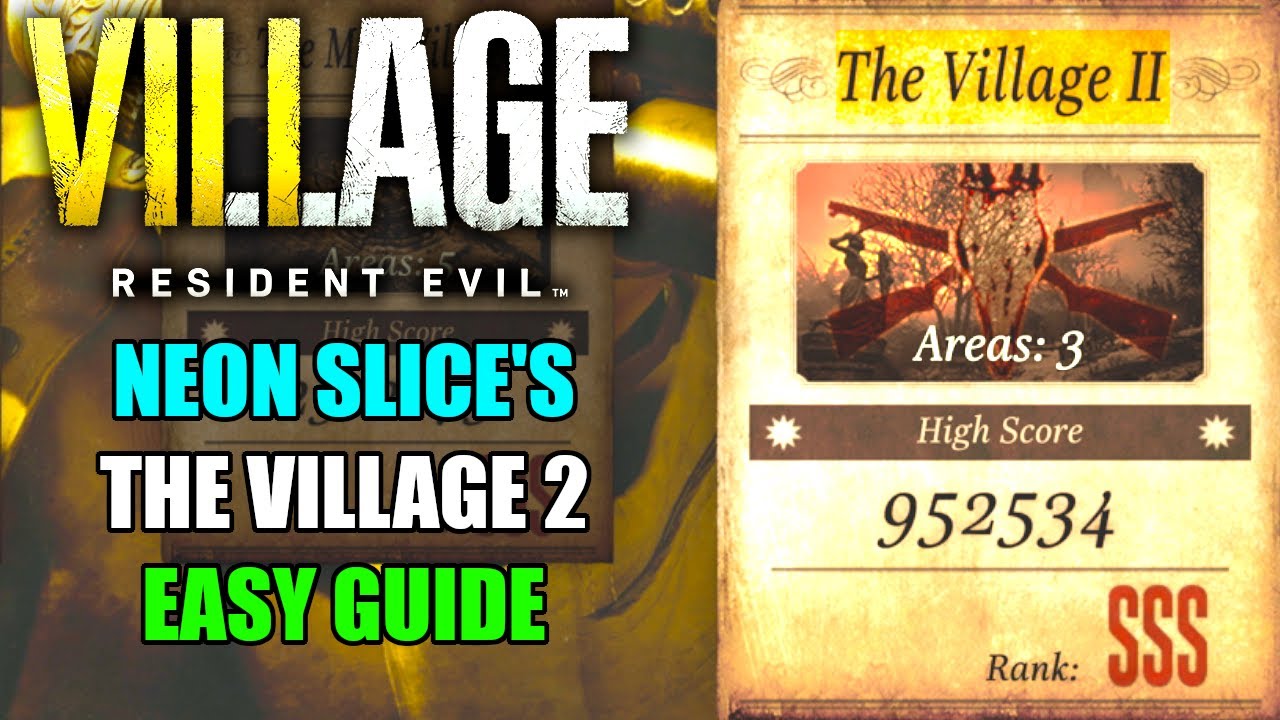 Прохождение ранга SSS в The Village 2 | Руководство по Resident Evil Village Mercenaries