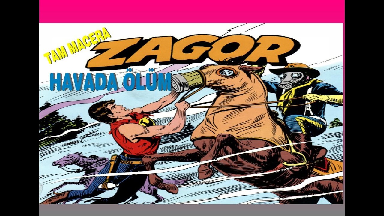 ZAGOR  ( HAVADA ÖLÜM ) RENKLİ TAM MACERA