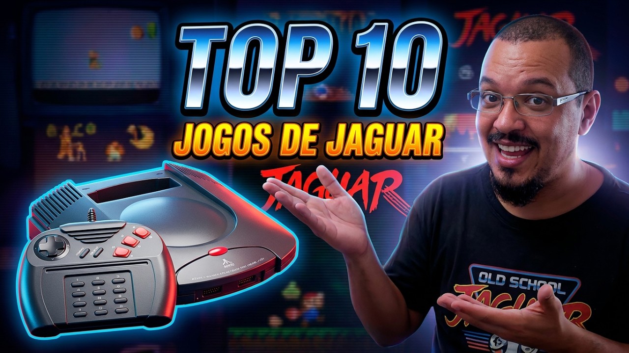10 Jogos Incríveis para o Atari Jaguar!