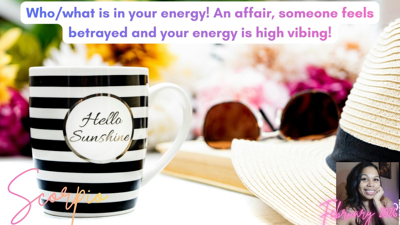 Who/what is in your energy! An affair, someone feels betrayed and your energy is high vibing!