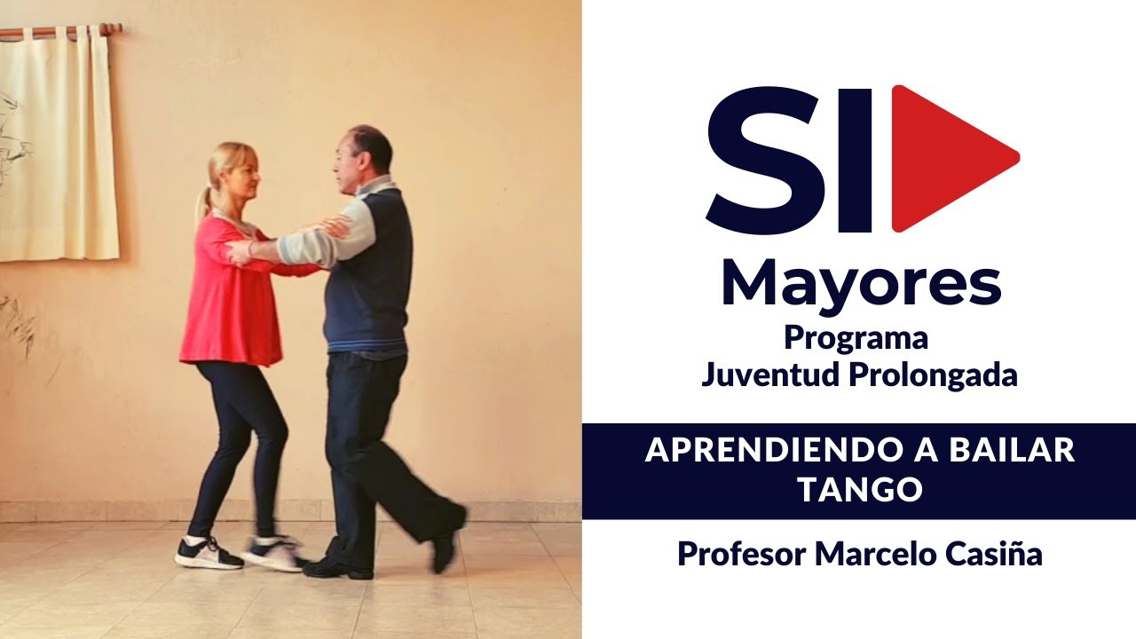 Aprendiendo a Bailar Tango paso a paso en Juventud Prolongada Tercera Edad San Isidro Gustavo Posse