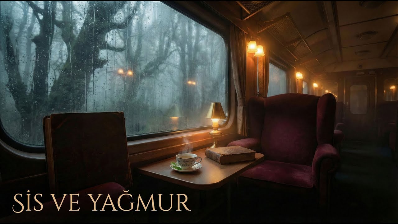 Sis ve Yağmur: Yağmurlu Bir Tren Yolculuğu | Yetişkinler İçin Uyku Hikayesi