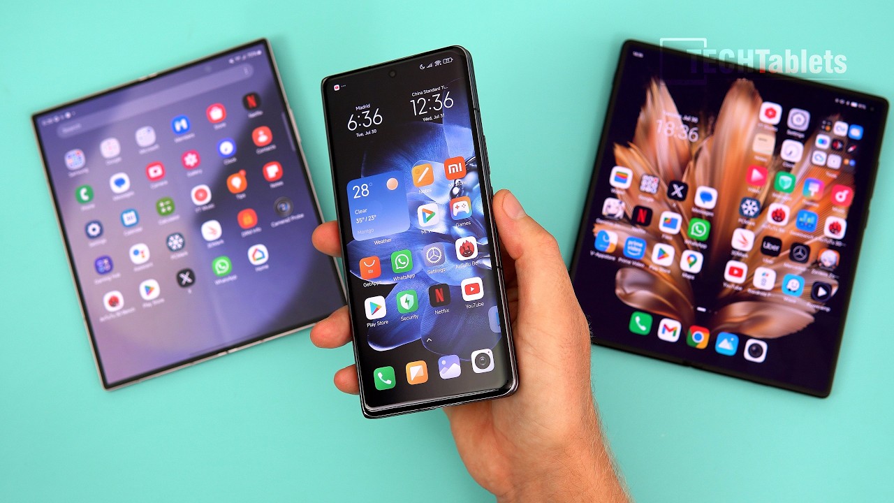 Xiaomi Mix Fold 4 Vs Galaxy Z Fold 6 & Vivo X Fold 3 Pro!