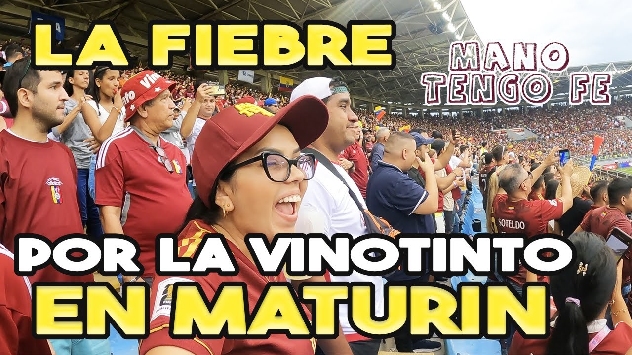 ASI SE VIVIO EL PARTIDO VENEZUELA ECUADOR EN MATURIN/ Antonella Caruci
