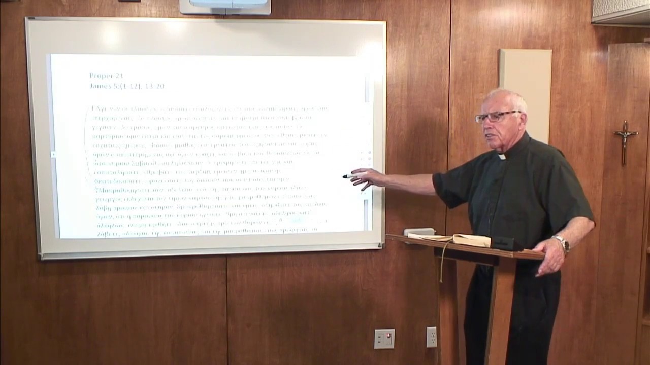 Lectionary Podcast   Proper 21   Series B   Epistle