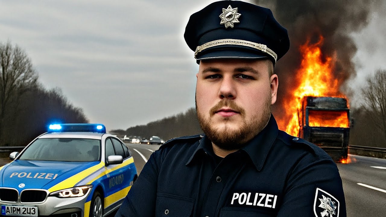 LASTER brennt auf DER AUTOBAHN🔥😱Polizei Simulator 3 #8