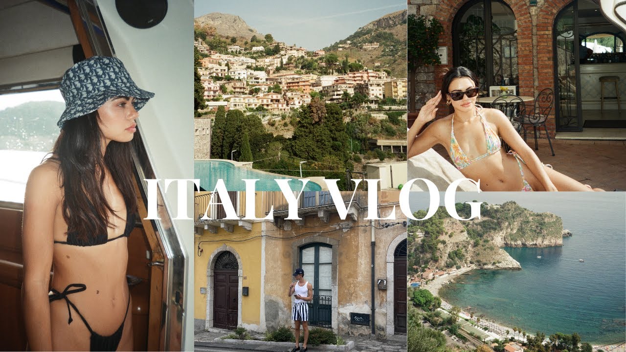 ITALY VLOG | sicily + rome