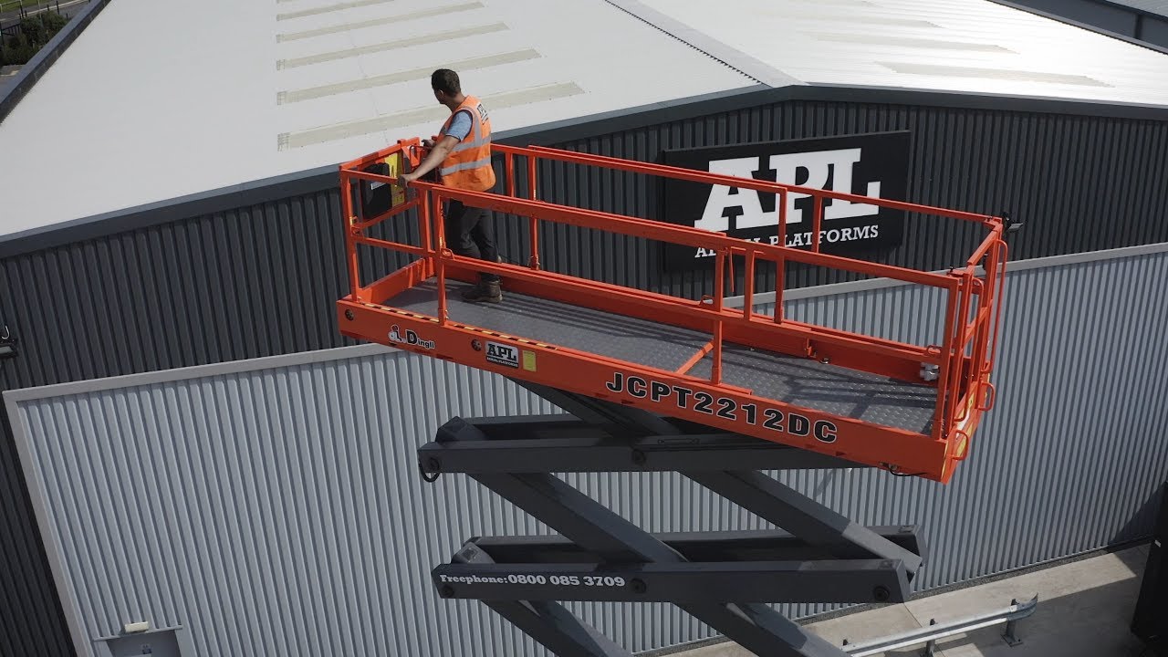 The Dingli JCPT2212DC Electric Scissor Lift | Aerial Platforms