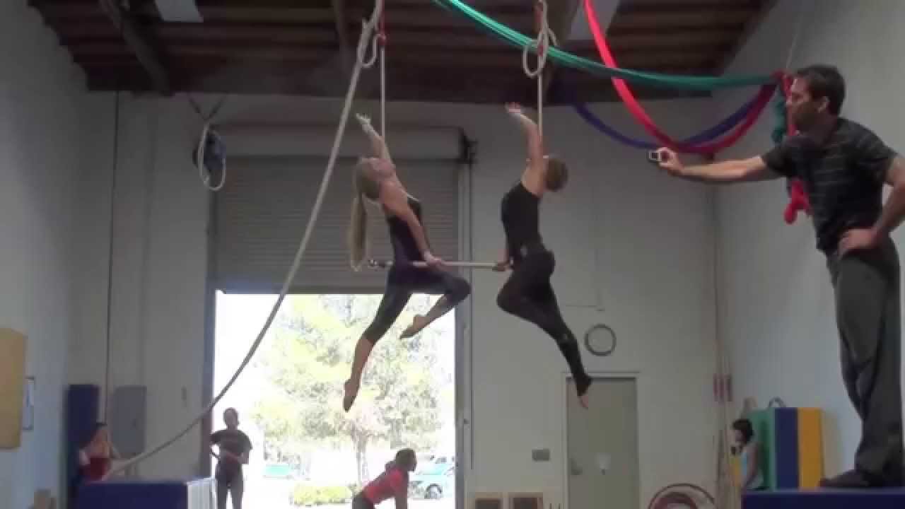 First Month of Duo Trapeze Training