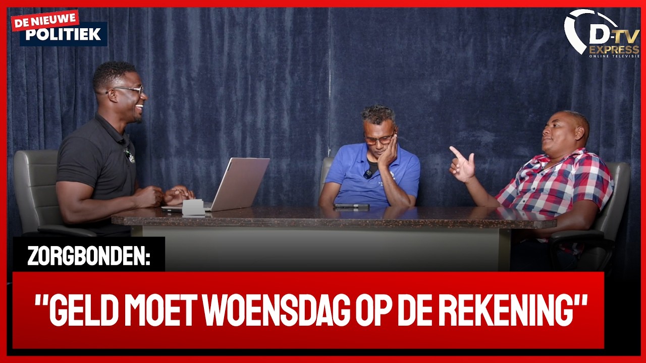 🚀 De Nieuwe Politiek LIVE • gezondheidsbonden stellen ultimatum aan regelen (Suriname)